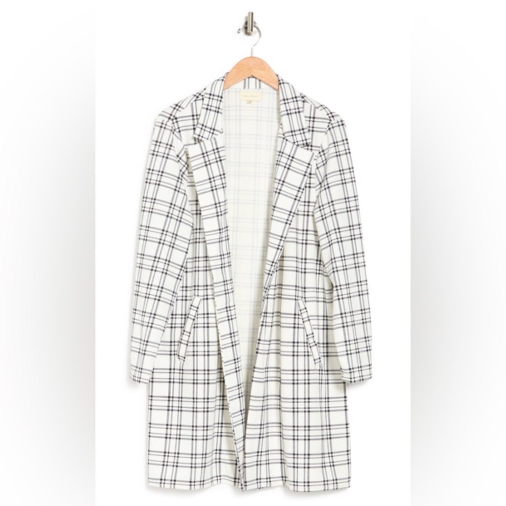 NWT Melloday Black/White Topper Jacket